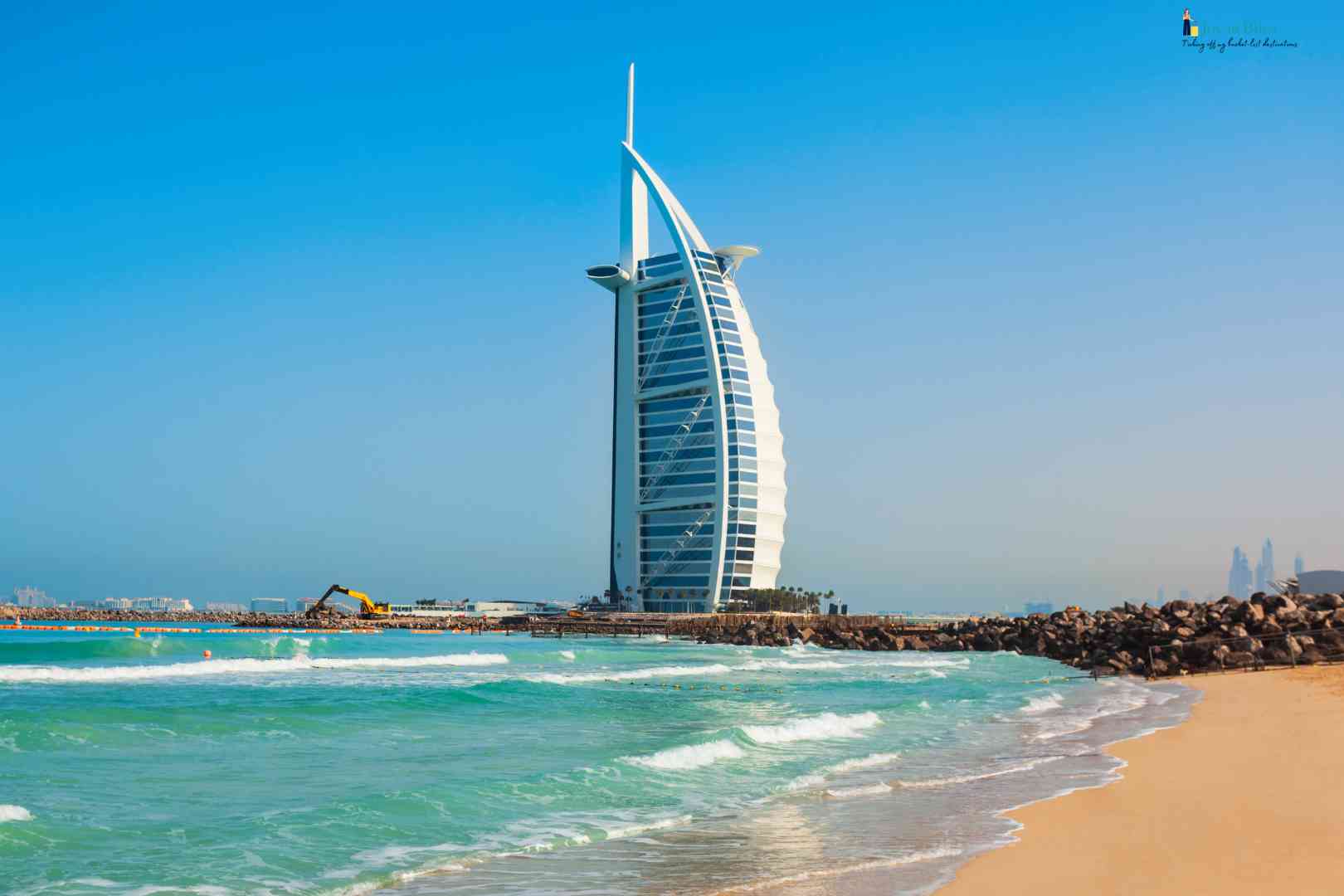 Burj Al arab beach